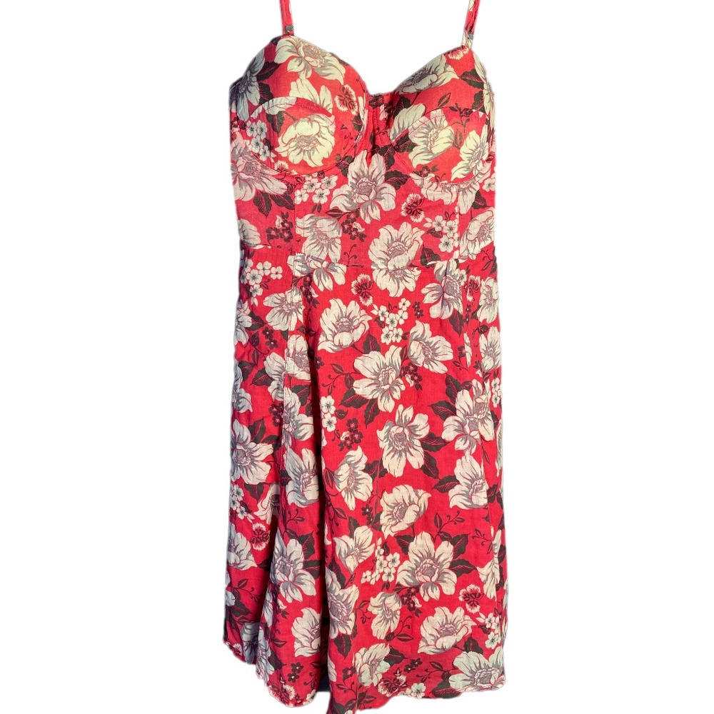 Material Girl Pink Floral Dress